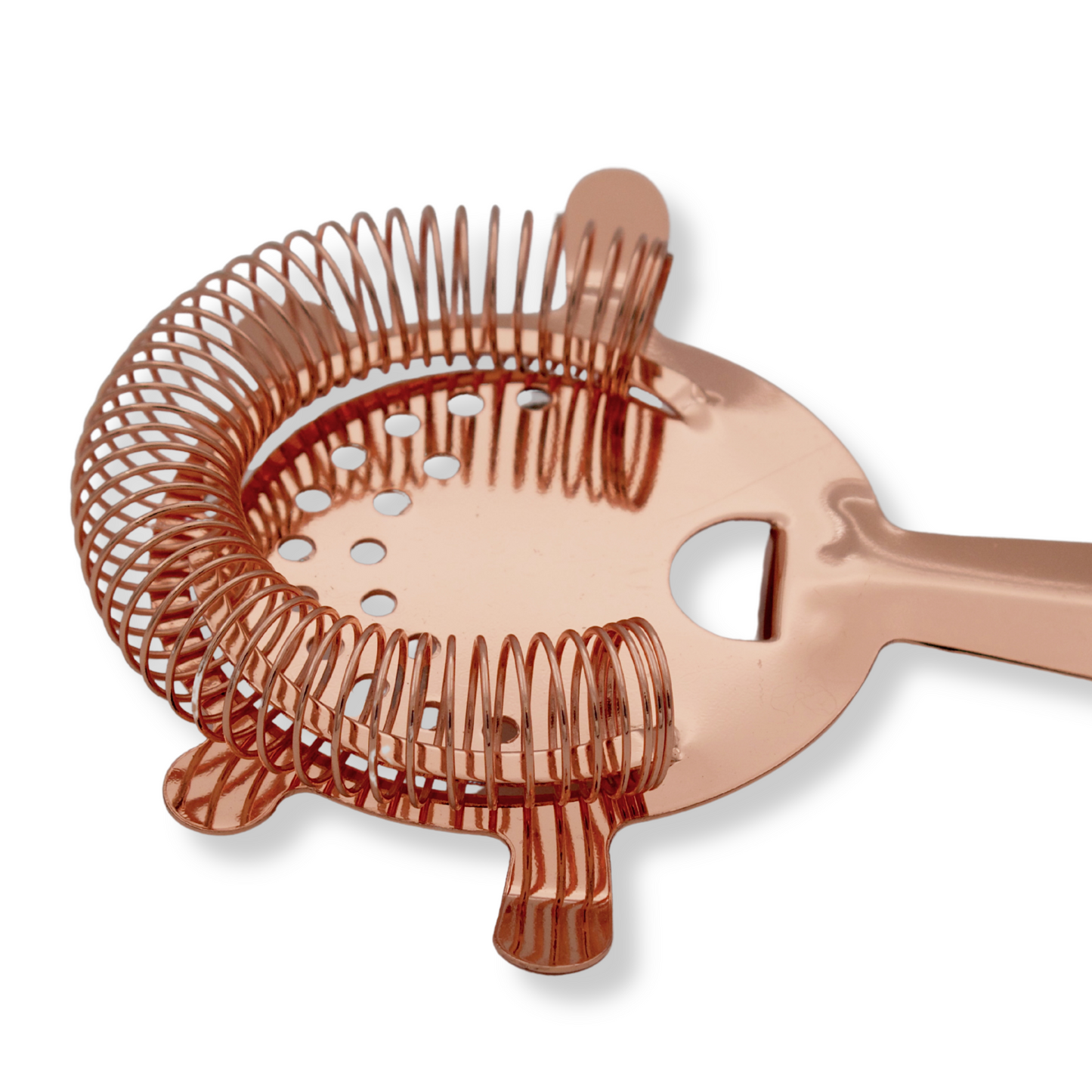 Zeef koper geplateerd met 4 tanden