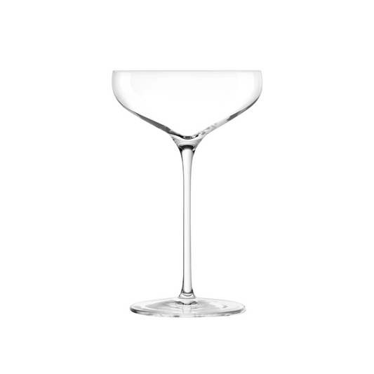 Aria Champagne Coupe Glass for Sparkling Wines and Toasts