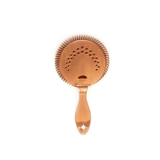 Bonzer Copper Julep Strainer for perfect cocktail preparation