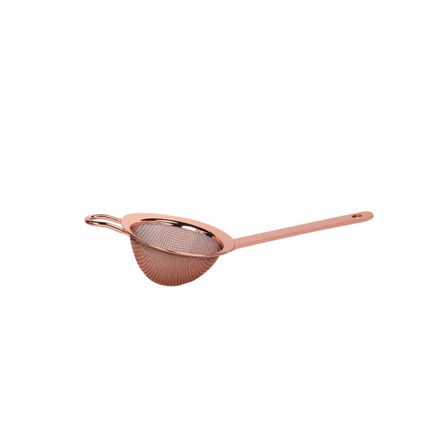Copper-Plated Double Mesh Strainer – Luxury Cocktail Tool