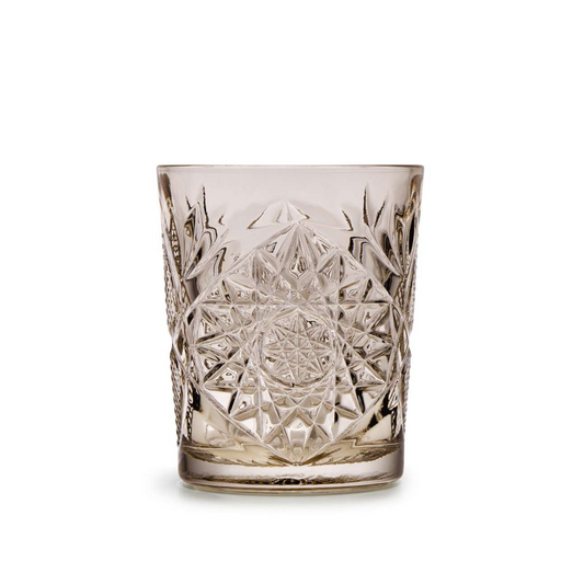 Hobstar Tender Taupe glass for cocktails