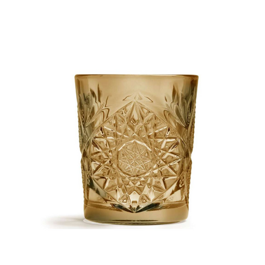Onis Hobstar Ocher glass for elegant drinks
