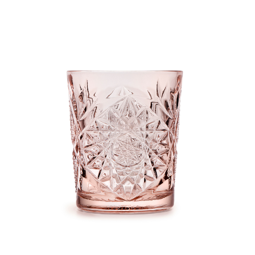 Hobstar Coral Pink D.O.F. 355 ml glass for drinks