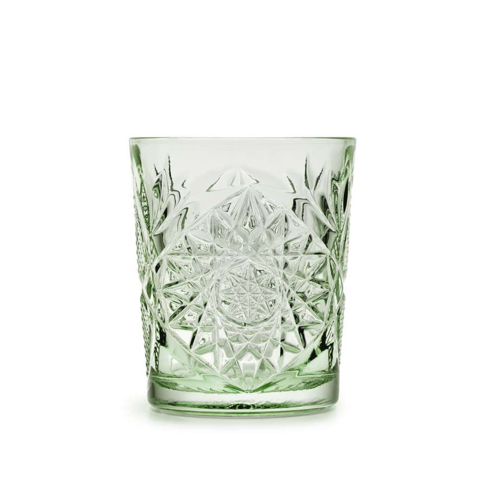 Onis Hobstar Ebony Green glass for sophisticated drinks