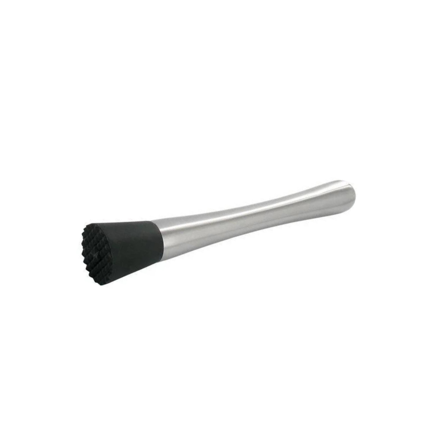 Muddler Stainless Steel With Black for efficient cocktail muddling