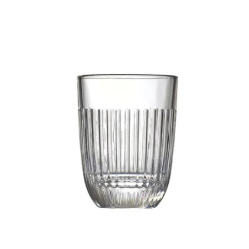 Stylish Ouessant Bistrot Gobelet – Classic Ribbed Glass