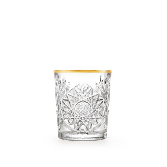 Onis Hobstar Shot with Golden Rim for luxury shot serving