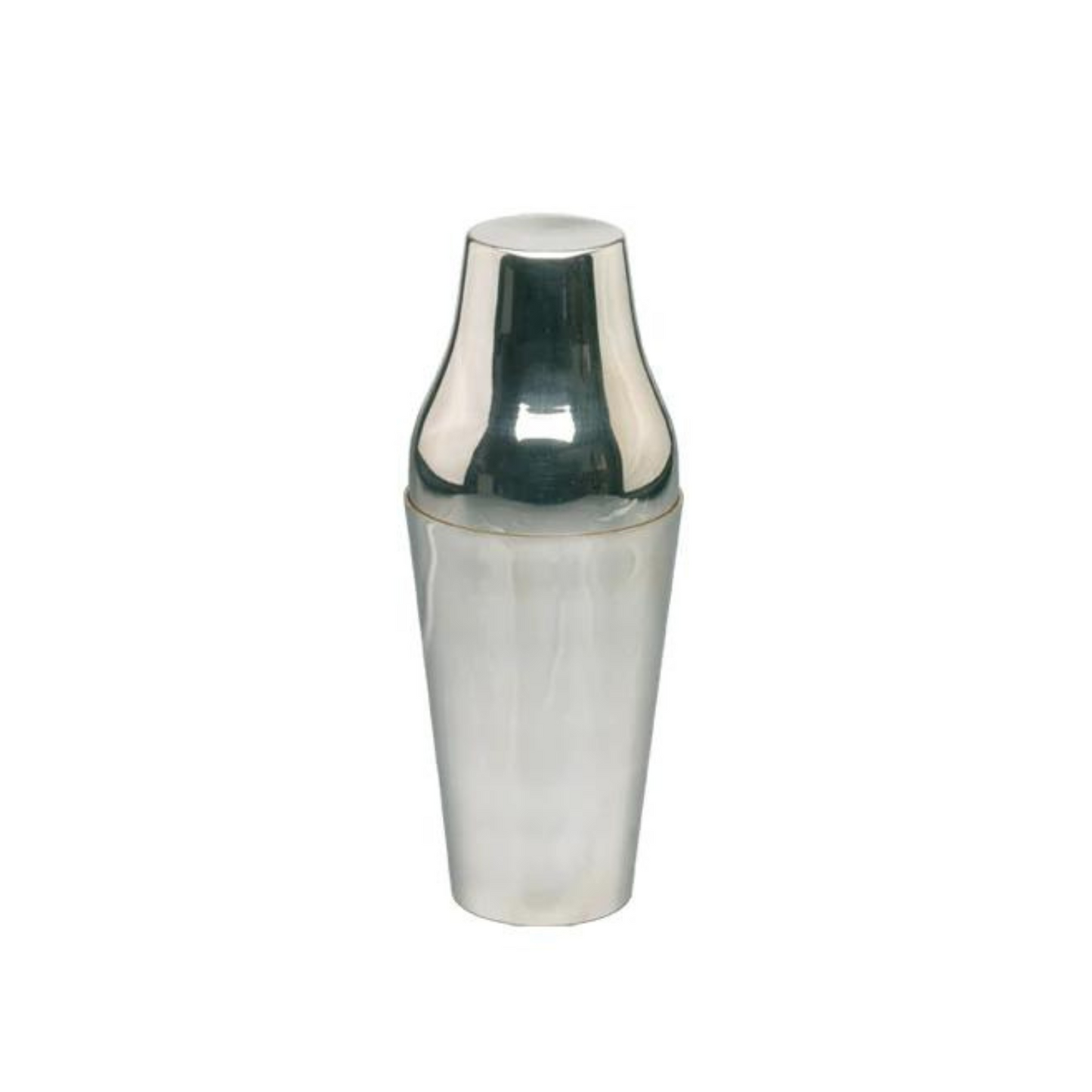 Silver Parisian Cocktail Shaker for elegant cocktail mixing