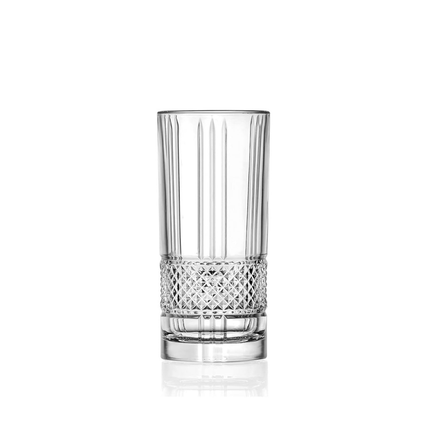 Elegant Brillante Longdrink Glass – Premium Crystal Cut Design