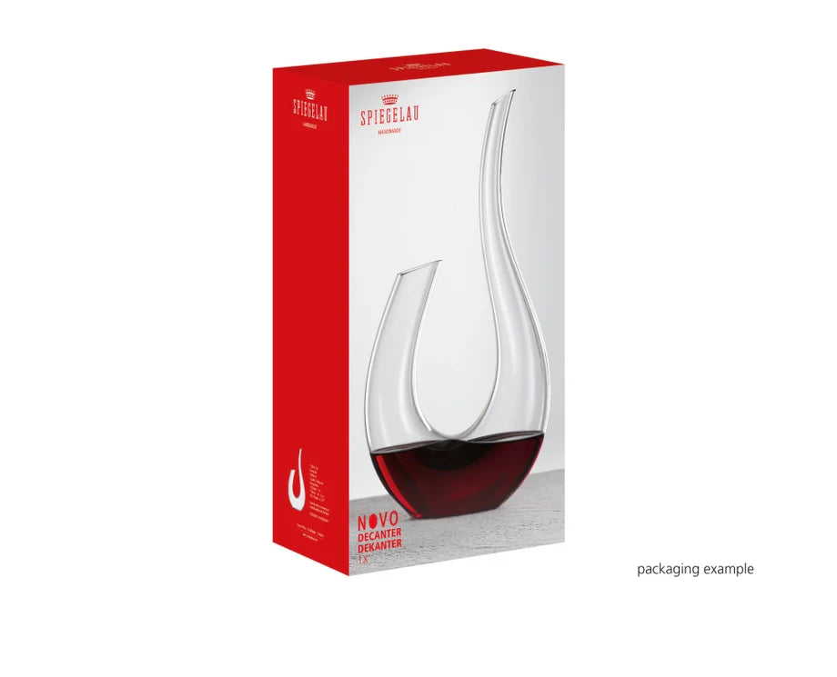 Spiegelau Decanter Novo 0.75L for wine aeration and enhanced flavor
