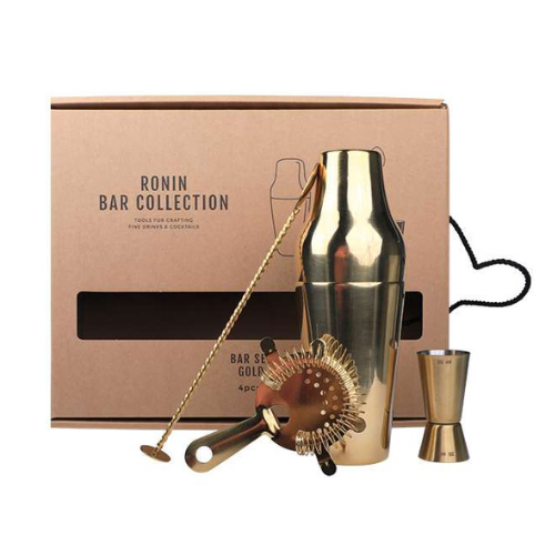 Ronin Bar Collection Bar Set Gold Craft Line