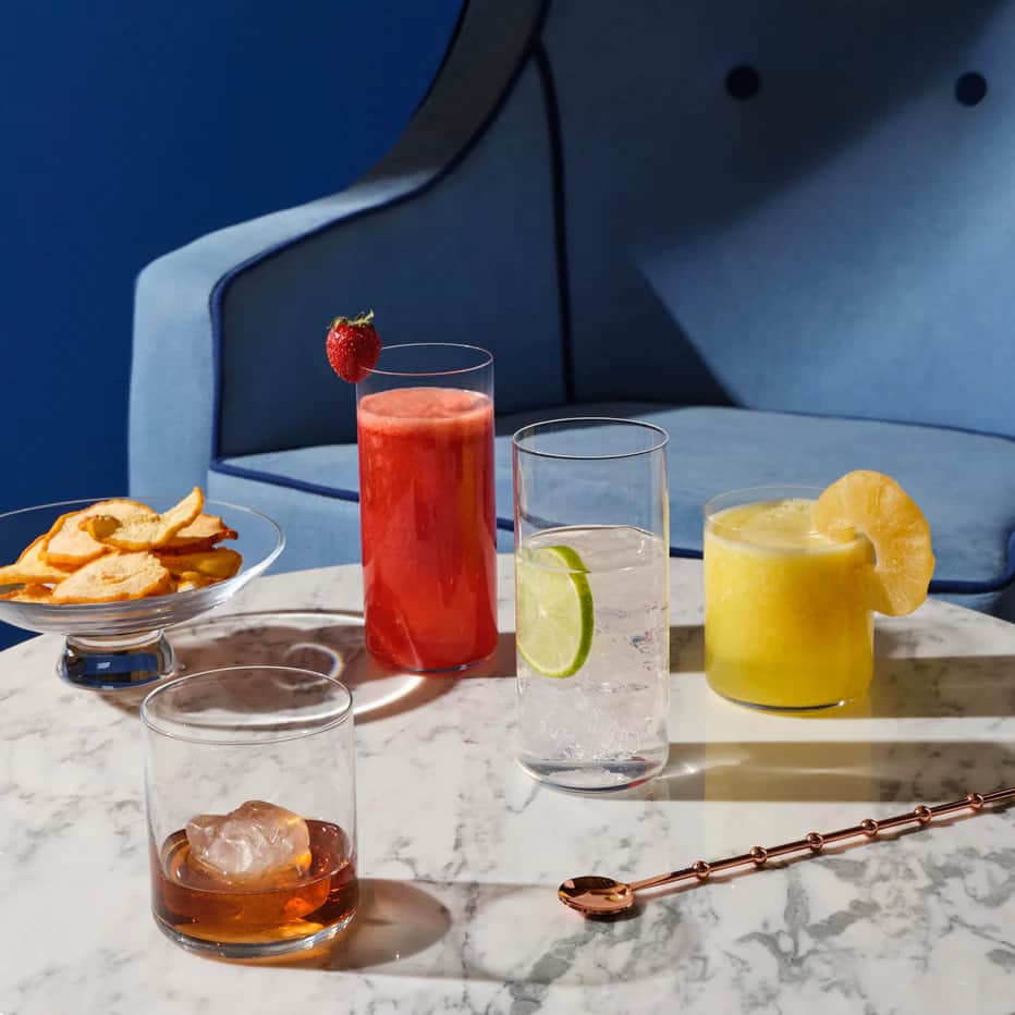 Nude Finesse Highball Glass 445 ml - Crystal Cocktail Glass