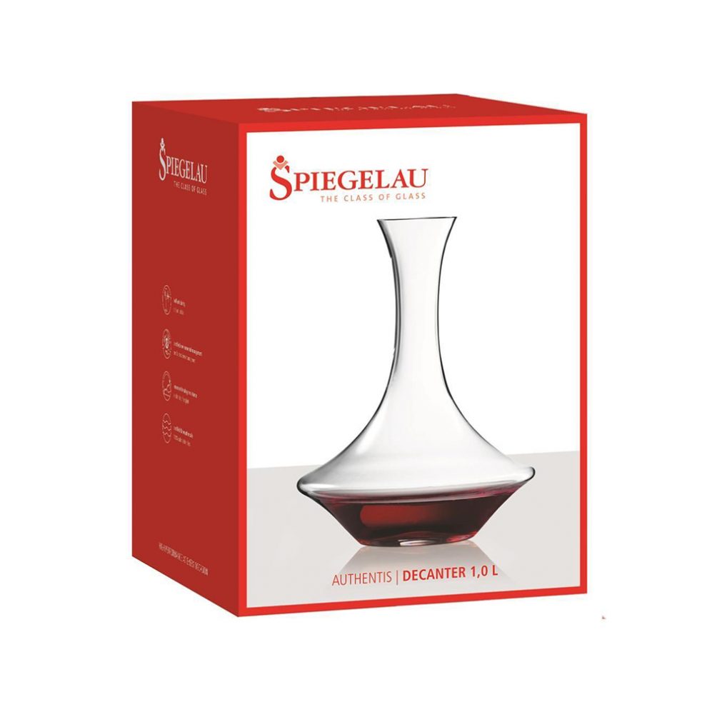 Spiegelau Authentis Decanter 1 L - Crystal Wine Decanter